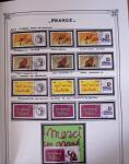 1849-2010, Collection de France en 8 classeurs YT, obl,