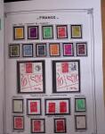 1849-2010, Collection de France en 8 classeurs YT, obl,