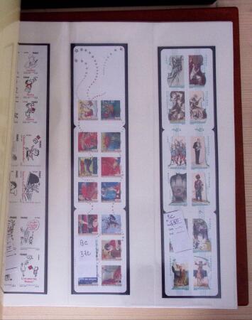 1990-2014, Collection de France adhésive en 3 classeurs