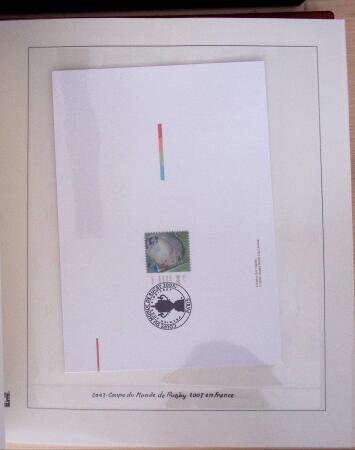 1990-2014, Collection de France adhésive en 3 classeurs