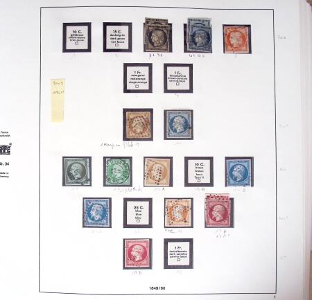 1849-2013, Collection de France en 11 classeurs Safe,