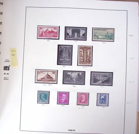 1849-2013, Collection de France en 11 classeurs Safe,