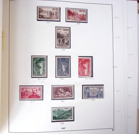 1849-2013, Collection de France en 11 classeurs Safe,
