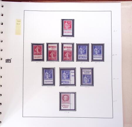 1849-2013, Collection de France en 11 classeurs Safe,