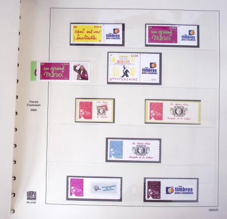 1849-2013, Collection de France en 11 classeurs Safe,