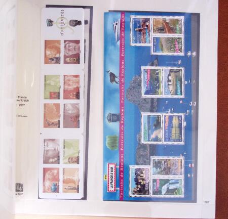 1849-2013, Collection de France en 11 classeurs Safe,