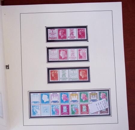 1849-2013, Collection de France en 11 classeurs Safe,