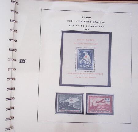 1849-2013, Collection de France en 11 classeurs Safe,