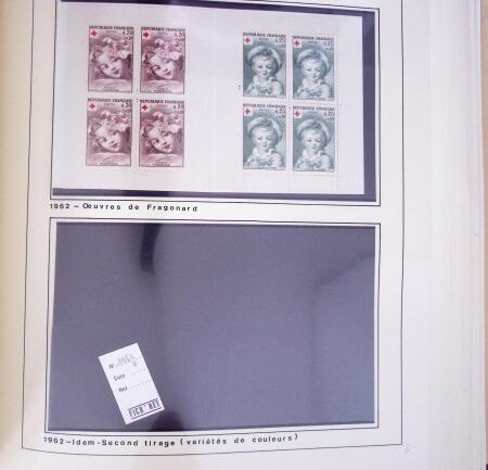 1849-2013, Collection de France en 11 classeurs Safe,