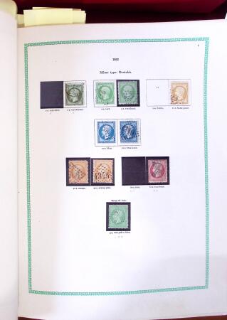 1849-2011, Collection assez complète en oblitéré