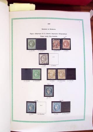 1849-2011, Collection assez complète en oblitéré