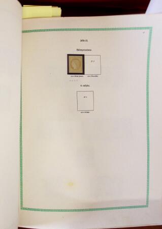 1849-2011, Collection assez complète en oblitéré