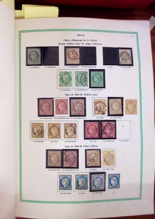 1849-2011, Collection assez complète en oblitéré