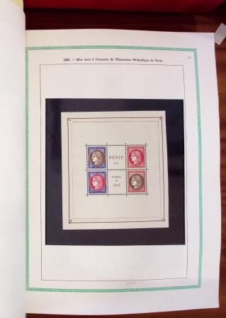 1849-2011, Collection assez complète en oblitéré