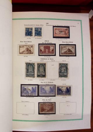 1849-2011, Collection assez complète en oblitéré