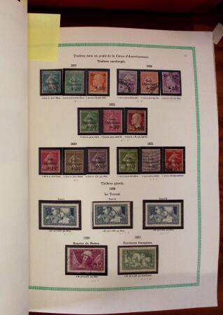 1849-2011, Collection assez complète en oblitéré
