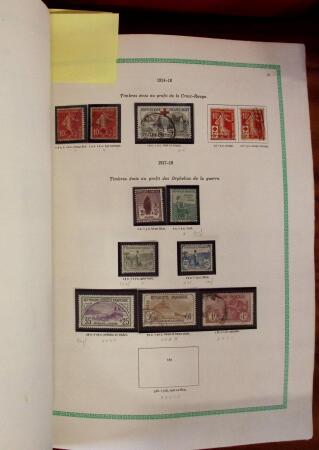 1849-2011, Collection assez complète en oblitéré