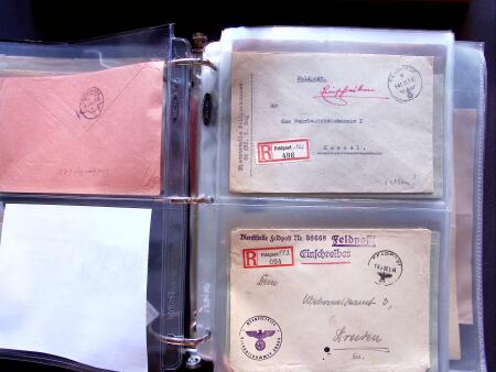 1941-44, Study of German Fieldpost in the Crimea, selection