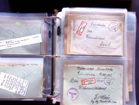 1941-44, Study of German Fieldpost in the Crimea, selection