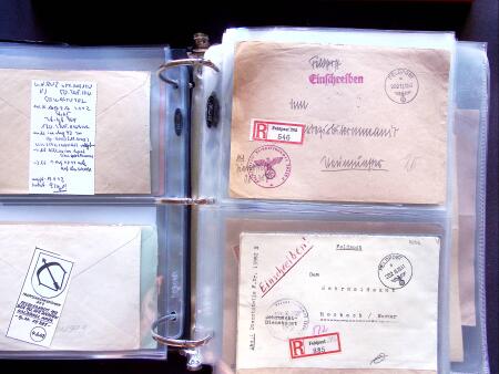 1941-44, Study of German Fieldpost in the Crimea, selection