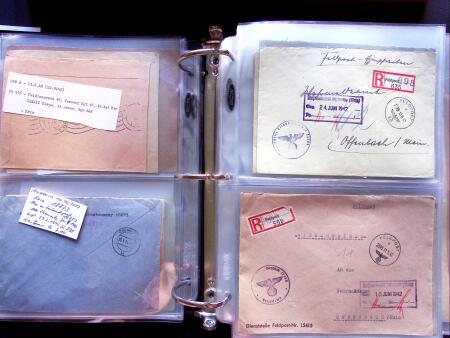 1941-44, Study of German Fieldpost in the Crimea, selection