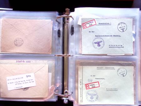 1941-44, Study of German Fieldpost in the Crimea, selection