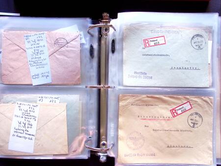 1941-44, Study of German Fieldpost in the Crimea, selection