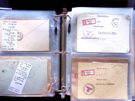 1941-44, Study of German Fieldpost in the Crimea, selection