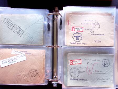 1941-44, Study of German Fieldpost in the Crimea, selection