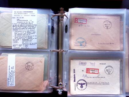 1941-44, Study of German Fieldpost in the Crimea, selection