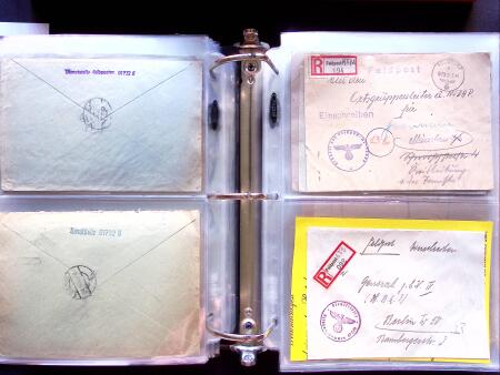 1941-44, Study of German Fieldpost in the Crimea, selection