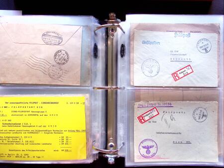 1941-44, Study of German Fieldpost in the Crimea, selection
