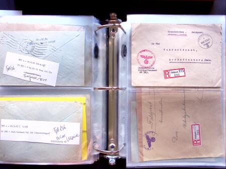 1941-44, Study of German Fieldpost in the Crimea, selection