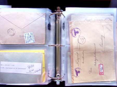 1941-44, Study of German Fieldpost in the Crimea, selection