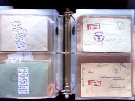 1941-44, Study of German Fieldpost in the Crimea, selection