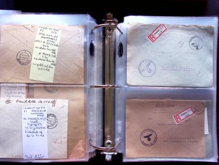 1941-44, Study of German Fieldpost in the Crimea, selection