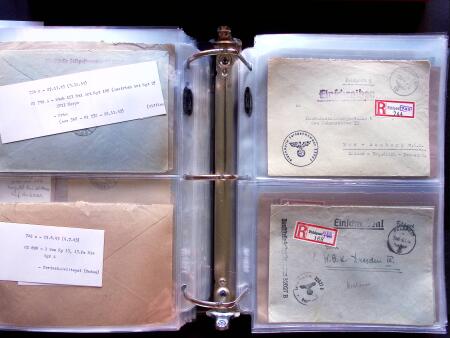 1941-44, Study of German Fieldpost in the Crimea, selection