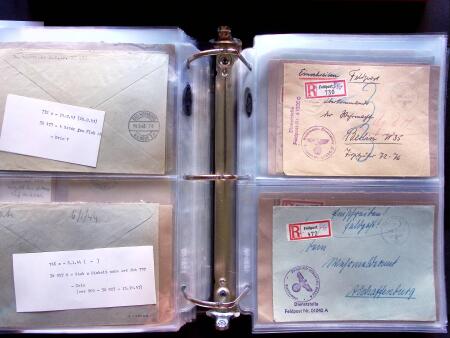 1941-44, Study of German Fieldpost in the Crimea, selection