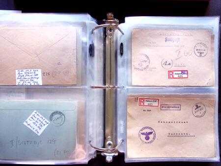 1941-44, Study of German Fieldpost in the Crimea, selection
