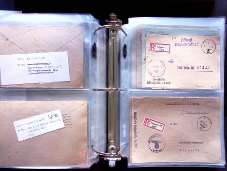 1941-44, Study of German Fieldpost in the Crimea, selection