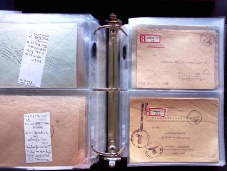 1941-44, Study of German Fieldpost in the Crimea, selection