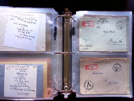 1941-44, Study of German Fieldpost in the Crimea, selection