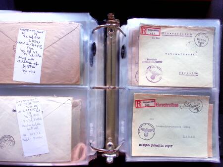 1941-44, Study of German Fieldpost in the Crimea, selection