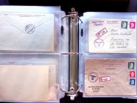 1941-44, Study of German Fieldpost in the Crimea, selection