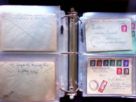 1941-44, Study of German Fieldpost in the Crimea, selection