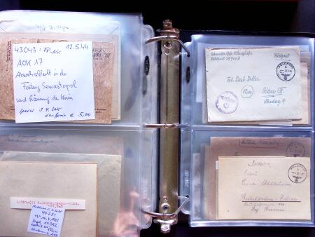 1941-44, Study of German Fieldpost in the Crimea, selection