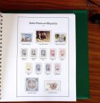 1983-2014, Quatre classeurs avec les possessions françaises :