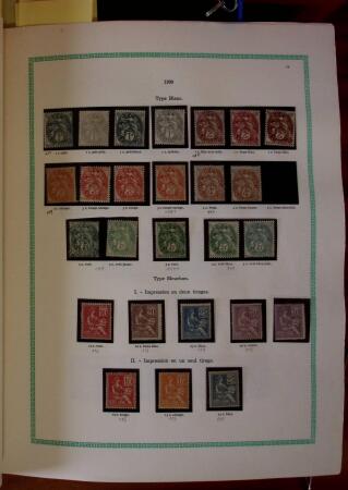 1849-1990, Collection débutant par les classiques