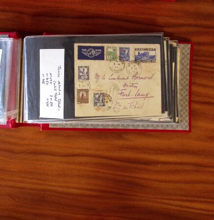 1943-1962, lot de plus de 800 lettres et cartes des