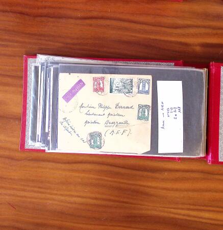 1943-1962, lot de plus de 800 lettres et cartes des